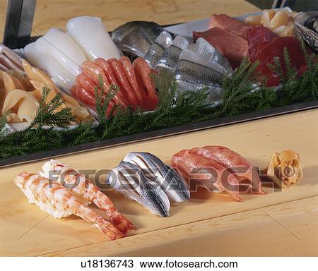 Stock Image - Nigiri Sushi. Fotosearch