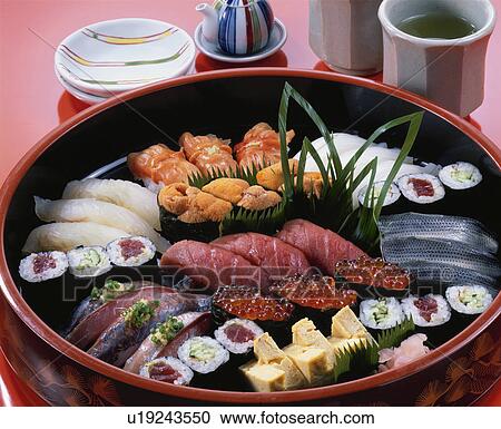 Stock Image - Nigiri Sushi. Fotosearch