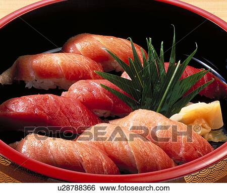 Stock Photograph - Nigiri Sushi. Fotosearch