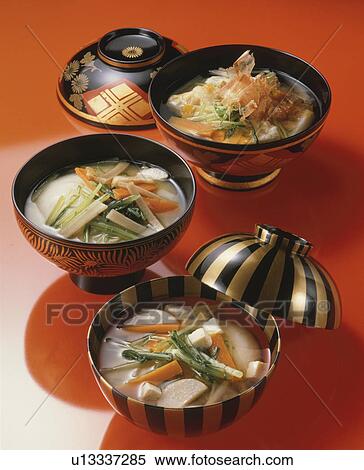 Osaka Rice Cakes In Vegetable Soup View Large Photo Image Stock Photography - Osaka Rice Cakes In Vegetable Soup. Fotosearch