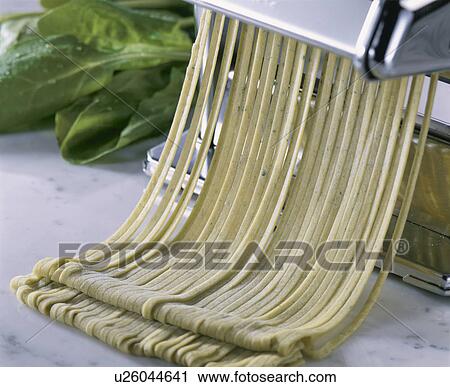 Pasta, Spinach, View Large Photo Image Stock Image - Pasta, Spinach,. Fotosearch