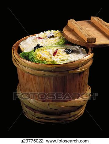Pickled Chinese Cabbage View Large Photo Image Stock Image - Pickled Chinese Cabbage. Fotosearch