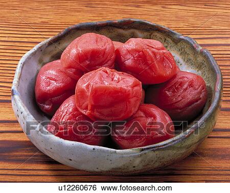 Stock Photograph - Pickled Plum. Fotosearch