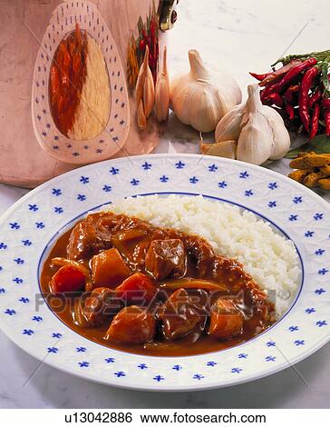 Stock Photograph - Pork Curry. Fotosearch