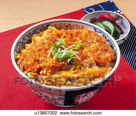 Pork Cutlet Bowl View Large Photo Image Stock Image - Pork Cutlet Bowl. Fotosearch