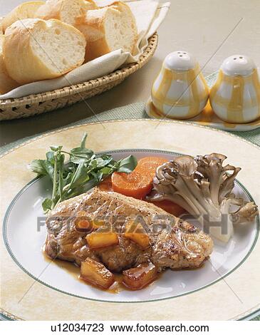 Pork Saute, Pineapple Sauce, View Large Photo Image Stock Image - Pork Saute, Pineapple Sauce,. Fotosearch