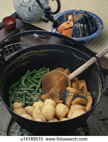 Pot Of Sea Food And Vegetables, Ishikawa Prefecture View Large Photo Image Stock Image - Pot Of Sea Food And Vegetables, Ishikawa Prefecture. Fotosearch