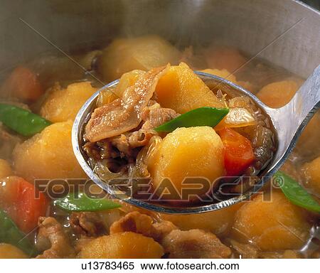 Potatoes Stewed With Pork View Large Photo Image Stock Photography - Potatoes Stewed With Pork. Fotosearch
