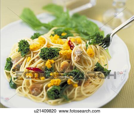 Rape-Blossoms Spaghetti View Large Photo Image Stock Image - Rape-Blossoms Spaghetti. Fotosearch