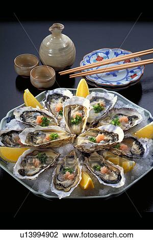 Raw Oyster View Large Photo Image Stock Image - Raw Oyster. Fotosearch