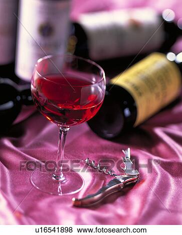Stock Photo - Red Wine. Fotosearch