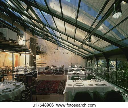 Stock Photograph - Restaurant, Spain. Fotosearch