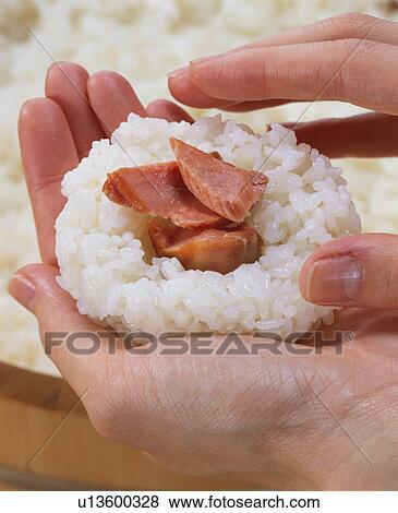 Stock Photo - Rice Ball. Fotosearch
