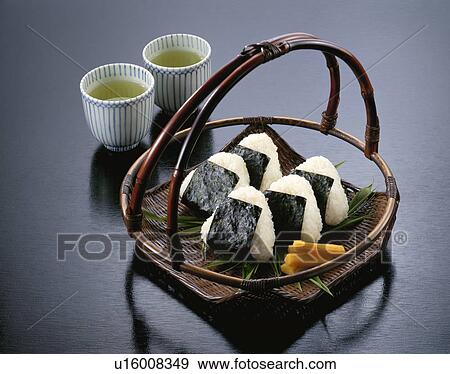 Stock Photo - Rice Ball. Fotosearch