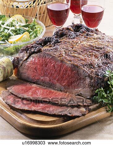 Stock Image - Roast Beef. Fotosearch