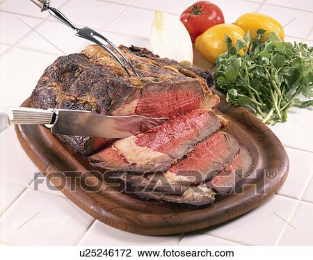 Stock Image - Roast Beef. Fotosearch