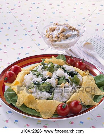 Stock Photograph - Salad Rice. Fotosearch