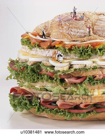 Sandwiches View Large Photo Image Stock Image - Sandwiches. Fotosearch