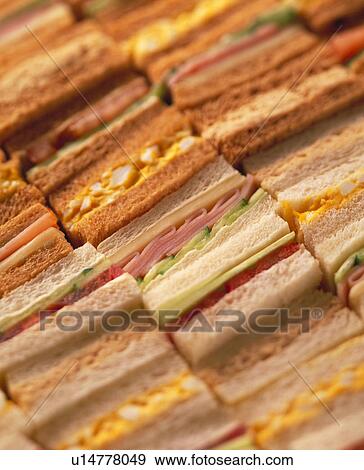 Sandwiches View Large Photo Image Stock Photo - Sandwiches. Fotosearch
