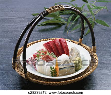 Sashimi Assortment View Large Photo Image Stock Image - Sashimi Assortment. Fotosearch
