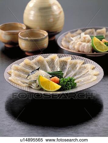 Sashimi Of Globefish View Large Photo Image Stock Photography - Sashimi Of Globefish. Fotosearch
