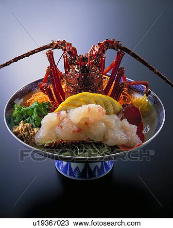 Sashimi Of Spiny Lobster View Large Photo Image Stock Image - Sashimi Of Spiny Lobster. Fotosearch