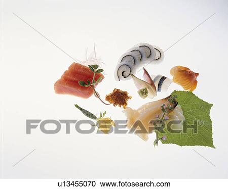 Sashimi Various Kinds View Large Photo Image Stock Image - Sashimi Various Kinds. Fotosearch