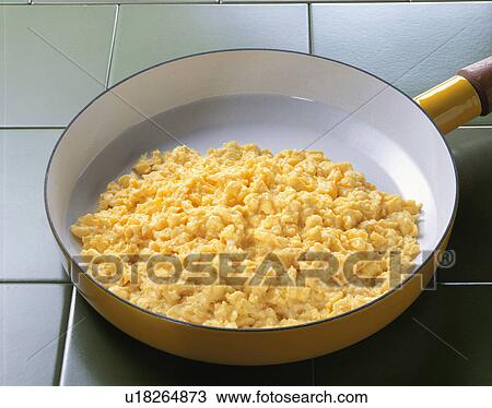 Scrambled Eggs View Large Photo Image Stock Image - Scrambled Eggs. Fotosearch