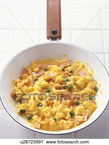 Stock Photo - Scrambled Eggs. Fotosearch