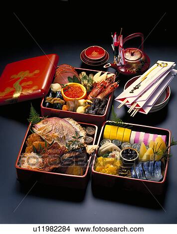 Sea Bream, Dishes For The New Year View Large Photo Image Picture - Sea Bream, Dishes For The New Year. Fotosearch
