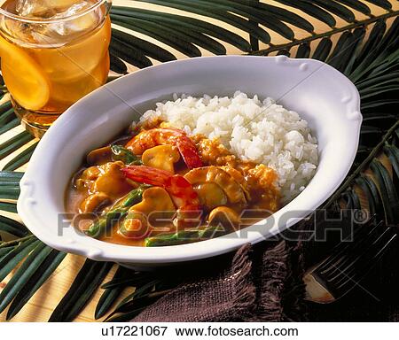 Seafood Curry View Large Photo Image Stock Photo - Seafood Curry. Fotosearch