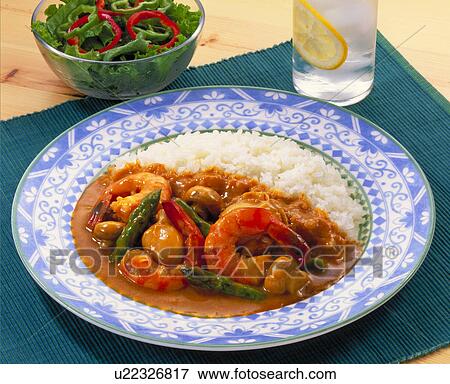 Seafood Curry View Large Photo Image Stock Photo - Seafood Curry. Fotosearch