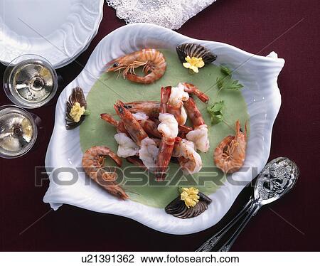 Seafood Salad View Large Photo Image Stock Image - Seafood Salad. Fotosearch