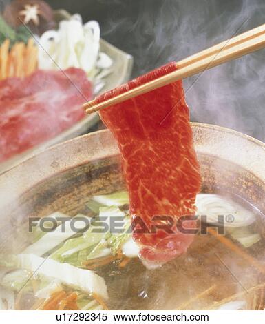 Shabu-Shabu, Beef View Large Photo Image Stock Photography - Shabu-Shabu, Beef. Fotosearch