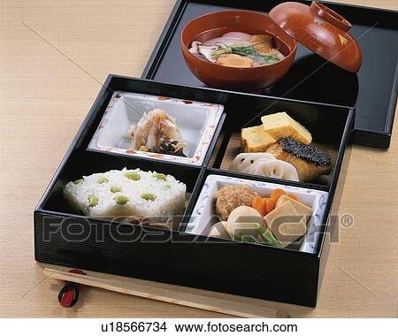 Picture - Shokado Japanese Lunchbox. Fotosearch