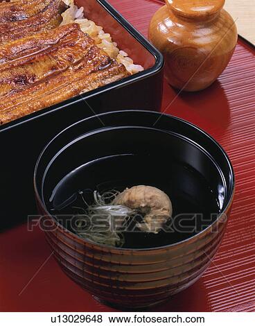 Soup Of Eel Liver View Large Photo Image Stock Photo - Soup Of Eel Liver. Fotosearch