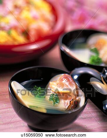 Stock Image - Soup Of Hard Clam. Fotosearch