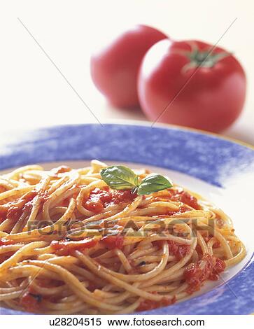 Spaghetti Tomato Sauce View Large Photo Image Stock Photography - Spaghetti Tomato Sauce. Fotosearch