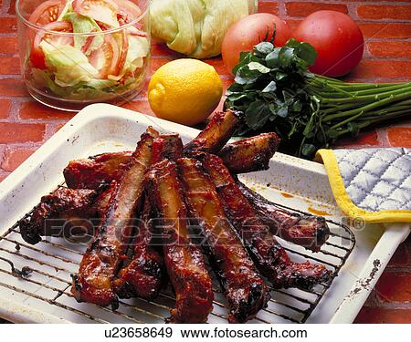 Stock Photo - Sparerib. Fotosearch