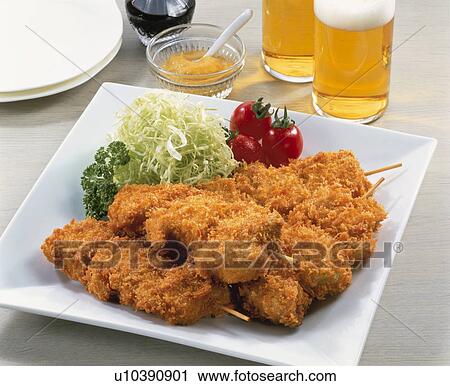 Stock Image - Spitted Cutlet. Fotosearch