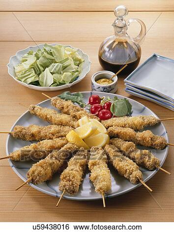 Stock Photograph - Spitted Cutlet. Fotosearch