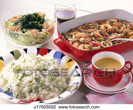 Squid And Shrimp Tomato Sauce View Large Photo Image Stock Image - Squid And Shrimp Tomato Sauce. Fotosearch