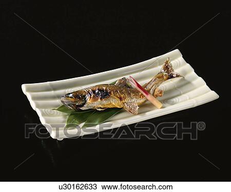 Sweetfish Grilled With Salt View Large Photo Image Stock Image - Sweetfish Grilled With Salt. Fotosearch