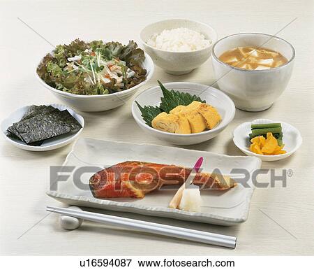 Table D'Hote, Salmon Grilled With Salt View Large Photo Image Stock Photo - Table D'Hote, Salmon Grilled With Salt. Fotosearch