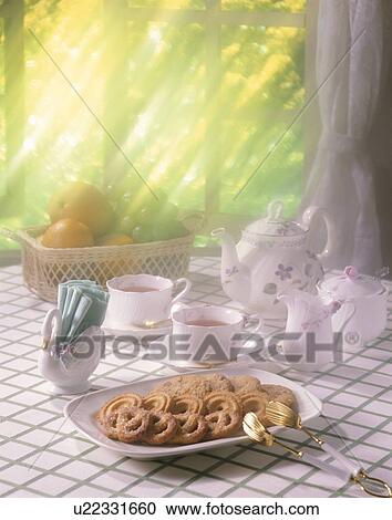 Stock Image - Teatime. Fotosearch