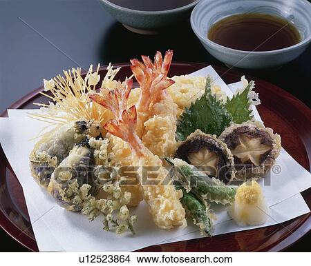 Picture - Tempura Assortment. Fotosearch