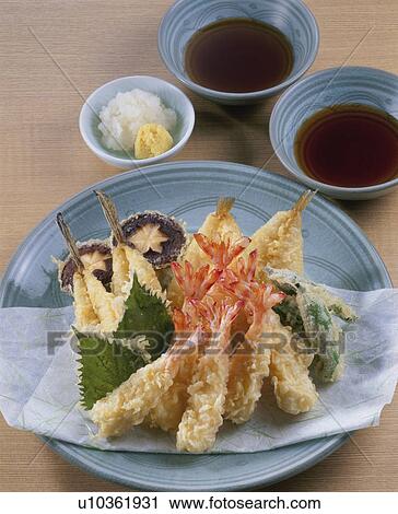 Tempura Assortment View Large Photo Image Stock Image - Tempura Assortment. Fotosearch