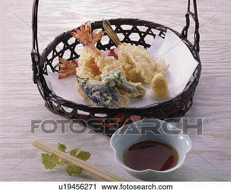 Tempura Assortment View Large Photo Image Stock Image - Tempura Assortment. Fotosearch