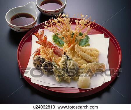 Tempura Assortment View Large Photo Image Stock Image - Tempura Assortment. Fotosearch