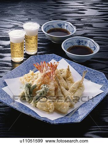 Tempura Assortment View Large Photo Image Stock Photo - Tempura Assortment. Fotosearch